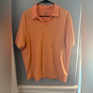 UNTUCKit Men's Orange Polo Shirt